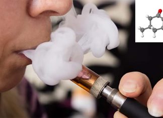 A potential carcinogen is present in electronic cigarette liquids and smokeless tobacco products