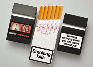 Those who smoke cigarettes with individual public health warnings could reduce smoking