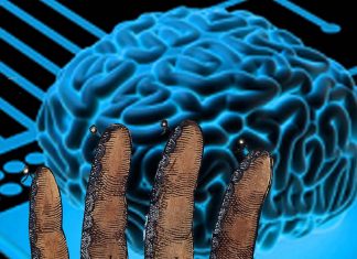 First bilateral implant plus brain-machine interface technology allow the controls of two prosthetic arms