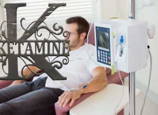 Ketamine infusion therapy for acute pain management