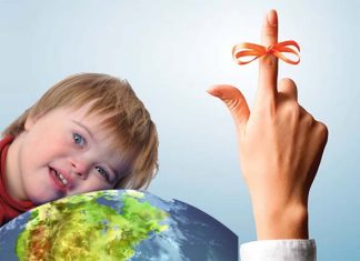 Why do people with Down syndrome have problems with spatial memory ?