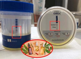 Low-THC/high-CBD products may trigger a positive drug test