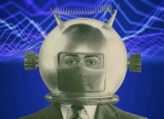 A portable transcranial direct current stimulation headset may provide relief for those with joint pain.