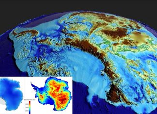BedMachine Antarctica : The new map reveals previously unknown topographical features that shape ice flow on the frozen continent
