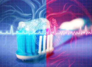 Brushing teeth frequently is linked with lower risks of atrial fibrillation and heart failure