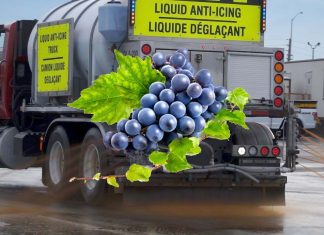 New deicer containing grape extract outperformed commonly used deicers