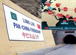 China’s military ambition in South Asia push the China-Pakistan Economic Corridor