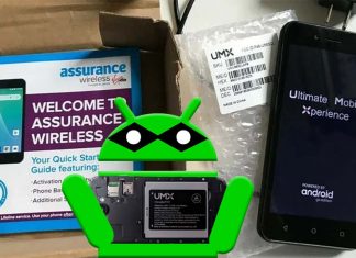 The UMX U683CL phones made under the government-funded program come with pre-installed unremovable malware
