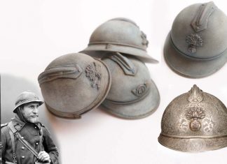 The French Adrian helmet performs better than modern designs