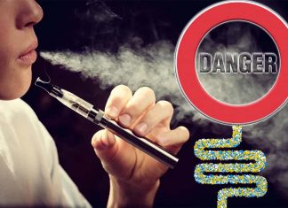 Vaping e-cigarettes increases the abundance of pathobionts