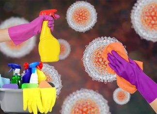 Coronavirus disease SARS-CoV-2 : Guidance for environmental cleaning in non-healthcare facilities