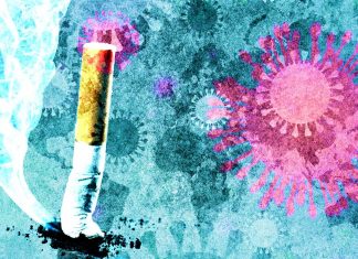 Tobacco smoking is a potential risk factor for infection of the COVID-19 virus