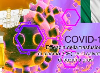 COVID-19: Efficacia della trasfusione di plasma convalescente (CP) per il salvataggio di pazienti gravi