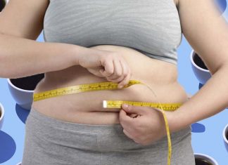 Women who drink two or three cups of coffee a day have lower total body and abdominal fat