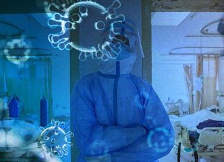 Covid-19 may spread across surfaces in a hospital – DNA left on a hospital bed rail was found in nearly half of all sites