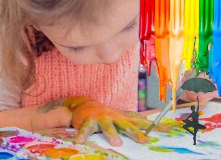 Mixing materials allow for more varied and nuanced expressions of artistic creativity in children