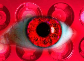 Staring at a deep red light for three minutes a day can significantly improve declining eyesight