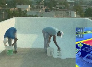 Super white paint can reflects as much as 98% of incoming heat from the sun