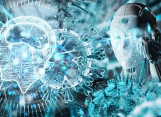 AI can be nearly as accurate as a physician in diagnosing COVID-19 in the lungs
