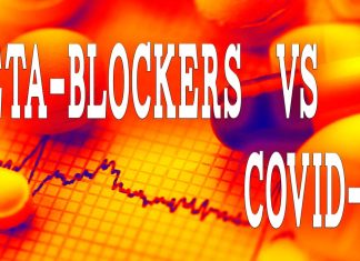 Beta-blockers could potentially be used to treat COVID-19