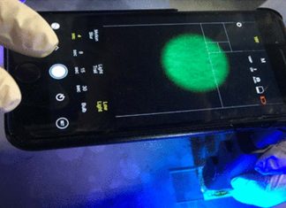 Researchers develop a COVID-19 testing method that uses a smartphone microscope to analyze saliva samples and deliver results in about 10 minutes
