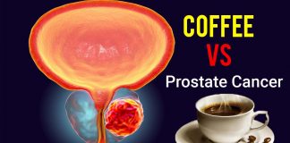 Drinking several cups of coffee every day lower risk of developing prostate cancer