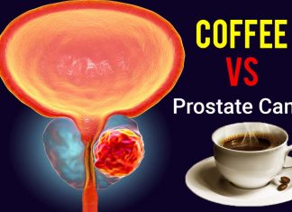 Drinking several cups of coffee every day lower risk of developing prostate cancer