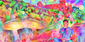 Doctors have found in a man a fungus that grew in the veins after self injected a mixture of tea magic mushroom