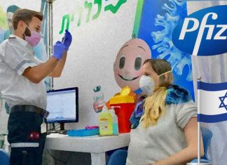 Il vaccino Pfizer COVID-19 si è dimostrato efficace al 94% in uno studio che ha coinvolto 1,2 milioni di persone in Israele
