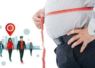 Relationship between body mass index (BMI) and COVID-19 mortality