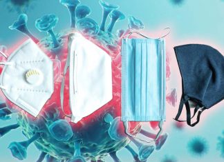 COVID-19: Perché le maschere a tre strati sono più sicure delle alternative a uno o due strati?