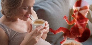 Half a cup of coffee a day during pregnancy may lead to smaller birth size