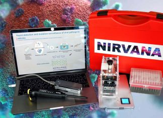 The NIRVANA portable test can diagnose COVID-19 and track variants