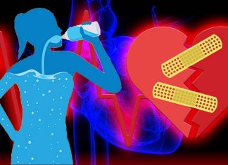 Staying well hydrated reduce the risk of developing heart failure