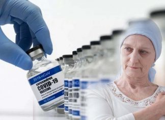 Patients undergoing active chemotherapy had a lower immune response to two doses of the COVID-19 vaccine