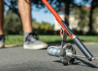 Researchers at Stanford University have developed an affordable robotic cane that guides people with visual impairments