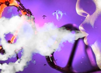 Vaping is associated with dysregulation of mitochondrial and changes in gene regulation linked to disease