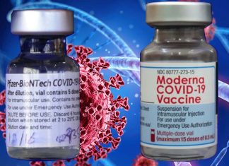 COVID-19: primo confronto diretto tra vaccini Pfizer e Moderna da dati vaccinali reali