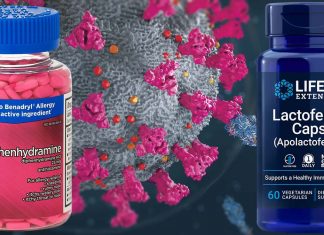 OTC Drug Diphenhydramine Paired With Lactoferrin Could Be A New Therapeutic For COVID-19