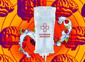 Ketamine therapy has a swift short-term effect on reducing symptoms of depression and suicidal thoughts