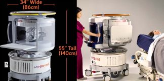 New portable MRI for ambulance