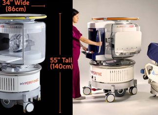 New portable MRI for ambulance