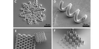 Multiphoton lithography (MPL) can use new organic semiconductor material (OS)