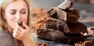 What makes the feeling of eating chocolate so irresistible to most people?