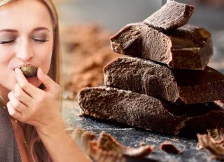 What makes the feeling of eating chocolate so irresistible to most people?