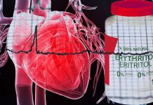 Erythritol sweetener increase risk of heart attack and stroke