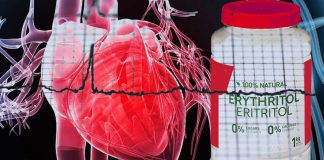Erythritol sweetener increase risk of heart attack and stroke