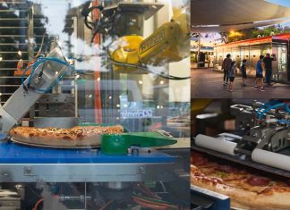 PIZZA: Hyper Food Robotics has developed the world’s first fully automated fast-food restaurant