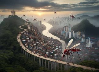 The Escalating Challenge of Dengue Fever in Brazil: In February 2024 over 740000 probable cases of dengue