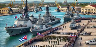 Arrival of Russia’s Baltic Fleet Warships in Cuba